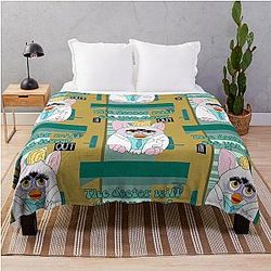 Twilight Carlisle Cullen Twilight Furby Vampire Doctor Throw Blanket