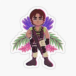 RESIDENT EVIL Raccoon CityCarlos OliveiraSticker