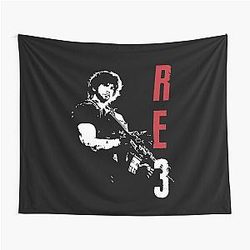 Funny Gifts For Resident Evil 3 Carlos Oliveira Tapestry