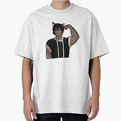 Cat Maid Carlos Oliveira Oversized T-Shirt
