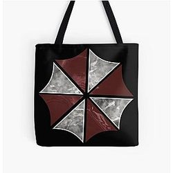 Carlos Oliveira Resident Evil 2 Umbrella logo Red Bag