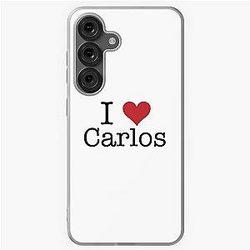 I Heart Carlos Soft Case for Samsung Galaxy