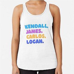 Kendall James Carlos Logan Racerback Tank Top