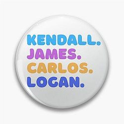 Kendall James Carlos Logan Pin