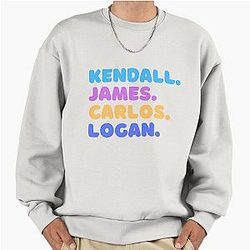 Kendall James Carlos Logan Premium Oversized Sweatshirt