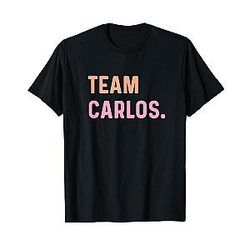 Team Carlos Name Tee