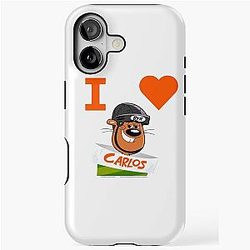 I Love Carlos (Yard Squirrel) iPhone Case
