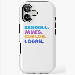Kendall James Carlos Logan iPhone Tough Case