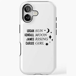 Big Time Rush Astrology Chart iPhone Case