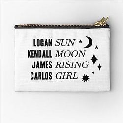 Big Time Rush Astrology Chart Carlos Edition Zipper Pouch