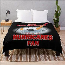 Carolina Hurricanes Hockey Throw Blanket