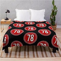 Steven Lorentz #78 Carolina Hurricanes Throw Blanket