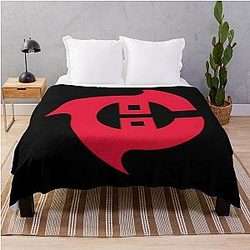 Carolina Hurricanes Hockey Logo Throw Blanket