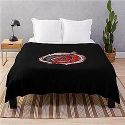 Carolina Hurricanes Poinsettias Classic Throw Blanket