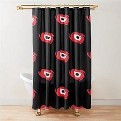 Carolina Hurricanes MSPaint Logo Shower Curtain 
 Cleaned title: 
Carolina Hurricanes MSPaint Logo Shower Curtain