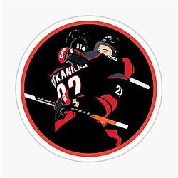 Hugs - Carolina Hurricanes Sticker
