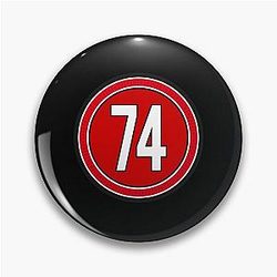 Jacobs Slavin #74 Jersey Carolina Hurricanes Pin