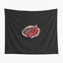 Carolina Hurricanes Poinsettias Classic Tapestry