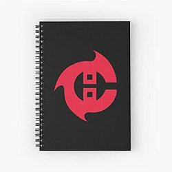 Carolina Hurricanes Hockey Logo Notebook