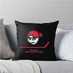 Carolina Hurricanes Colors Throw Pillow