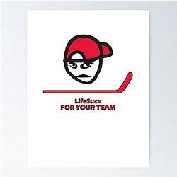 Carolina Hurricanes Colors - Poster