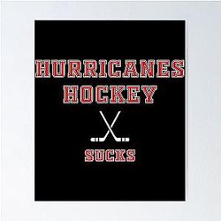 North Carolina Hurricanes Hockey Poster