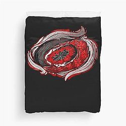 Carolina Hurricanes Poinsettias Classic Duvet Cover