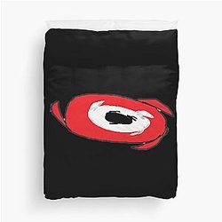Carolina Hurricanes Logo Duvet Cover