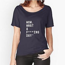Casefile True Crime - What a Day Relaxed Fit T-Shirt