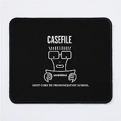 Casefile True Crime Tribute Mouse Pad