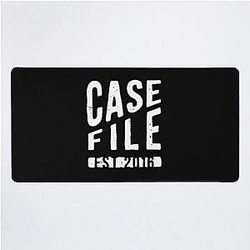 Casefile True Crime Podcast EST 2016 Desk Mat