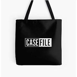 Casefile True Crime All Over Print Tote Bag