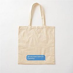 Casefile Podcast Merch Cotton Tote Bag