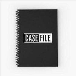 Casefile True Crime Journal Spiral Notebook