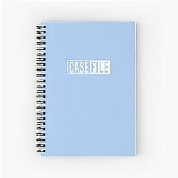 Casefile True Crime Classic T-Shirt Spiral Notebook