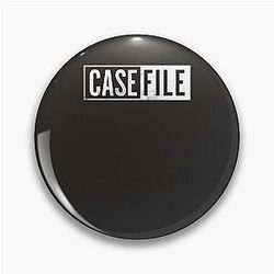 Casefile True Crime Classic T-Shirt Pin