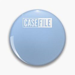 Casefile True Crime Classic T-Shirt Pin