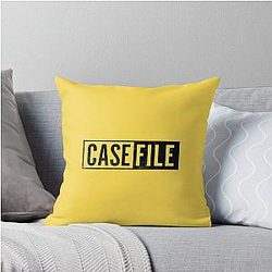 Casefile True Crime Throw Pillow