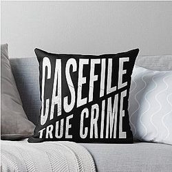 Casefile True Crime Throw Pillow