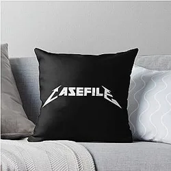 Casefile True Crime Metallica Tribute Light Throw Pillow