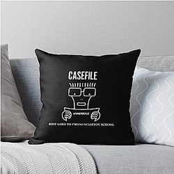 Casefile True Crime Descendents Tribute Light Throw Pillow