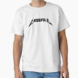 Casefile True Crime Metallica Tribute Dark Classic T-Shirt