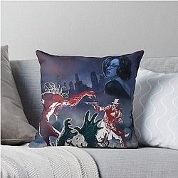 CASEFILE ARKHAM Throw Pillow