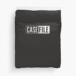 Casefile True Crime Classic T-Shirt Duvet Cover