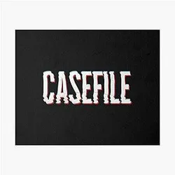 Casefile True Crime Art Board Print