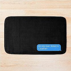 Casefile Podcast Fan Merch Bath Mat