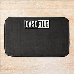 Casefile True Crime Classic T-Shirt Bath Mat