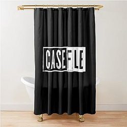 Casefile True Crime Shower Curtain