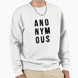 Casefile True Crime - Anonymous Dark Pullover Sweatshirt
