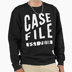 Casefile True Crime Podcast EST 2016 Pullover Sweatshirt